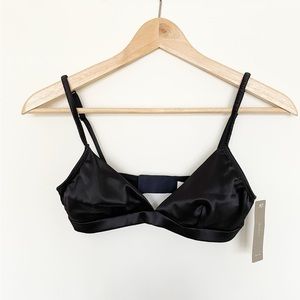 NWT J. Crew Black Bralette